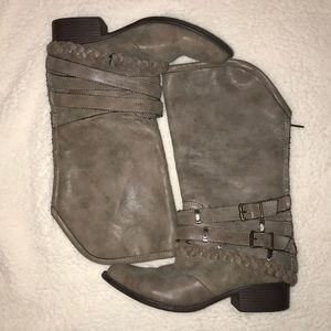 Gray Boots size 8 1/2